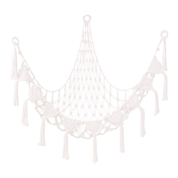 59" Stuffed Animal Storage Hammock or Net Corner Large Toy Hammock Net for Stuffed Animals Room Decor - Cute Stuff Animal Organizer Plush Holder - Kids Baby Nursery Essentials Wall Bedroom Home Decor