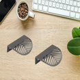 thumbnail image 5 of 2 Pieces Cupboard Handle, Furniture Handle, Leaf Shape Kitchen Door Handle, Kitchen Drawer Door Handle, Zinc Alloy Simple Leaf Shape Hidden Furniture, 5 of 5