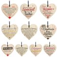 thumbnail image 1 of Decoración hogareña Gwong colgante colgante DIY DIY Decorativo corazón Árbol de Navidad Ornamentos Percha de la puerta para el hogar Gwong 21068787, 1 of 6