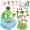 Blue, variant on Musical Flowers Kit Toys, DIY Craft Kits Toys for Kids Flower Making Kit Arts & Crafts for 4+ Year Girl with Light Educational Activity Birthday