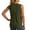 Army Green, variant on Sleeveless Workout Tops for Women Breathable Lightweight Active Athletic Running Tank Yoga Shirts White S