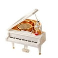 thumbnail image 5 of Hadanceo Music Box Attractive Decorative Boutique Ornament Birthday Gift Classical Ballerina Dancing Girl Piano Music Jewelry Box for Dressing Table, 5 of 8