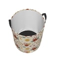 thumbnail image 3 of XMXT Collapsible Laundry Basket, Boho Dreamcatcher Watercolor Polyester Waterproof Laundry Hamper, 40L, 3 of 8