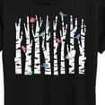 thumbnail image 3 of Instant Message - Trees And Birds - Women's Short Sleeve Graphic T-Shirt, 3 of 6