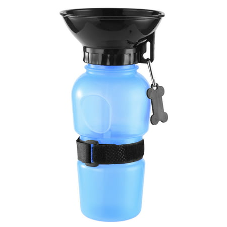 (500ml) Dog Water Bottle - Portable Pet Water Cup, BPA Free, Water Dispenser, Water Feeder, Travel Water Drink Cup for (Best Travel Water Bottle For Dogs)