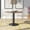 Clear, variant on 33.75 x 19.37 x 18.75 in. Modern Dynamic Dining Chair, Transparent Red - Set of 2