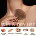 thumbnail image 4 of Brocha de maquillaje corporal DRIPOO, aplicador autobronceador extra grande, 4 of 7