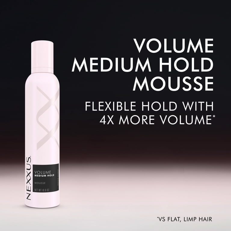 Nexxus Styling Hair Mousse 10.6 oz, Medium Hold, Volume - Walmart.com