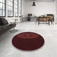 thumbnail image 4 of Ahgly Company Machine Washable Indoor Rectangle Transitional Chocolate Brown Area Rugs, 8' x 10', 4 of 7