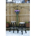 thumbnail image 5 of Leisure Accents Barstools (Black/Deep Grey, 2 Pack), 5 of 5