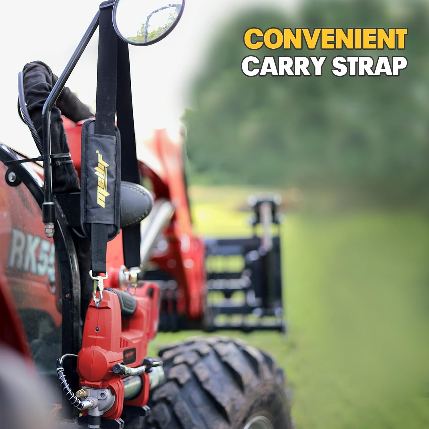 Brushless Power Grease Gun Compatible with Milwaukee 18V Battery (Tool ONLY)