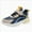 A050-Dark Blue, variant on NIEWTR Unisex-Child Sneakers Toddler Boys Girls Running Leather Sneakers Breathable Mesh Athletic Shoes Walking Shoes Running Athletie Sneakers (Black,4)