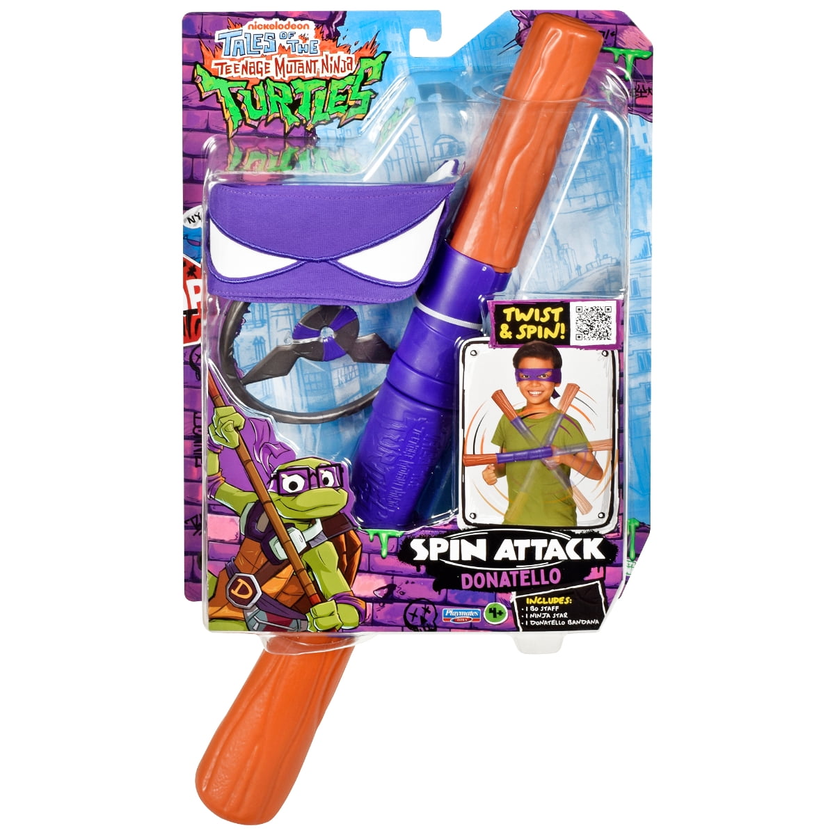 Teenage Mutant Ninja Turtles Donatello's Spin Attack Role Play Set