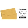 thumbnail image 5 of #10 Brown Kraft Regular Envelopes - 24lb (4 1/8" x 9 1/2") - 50 Per Pack, 5 of 5