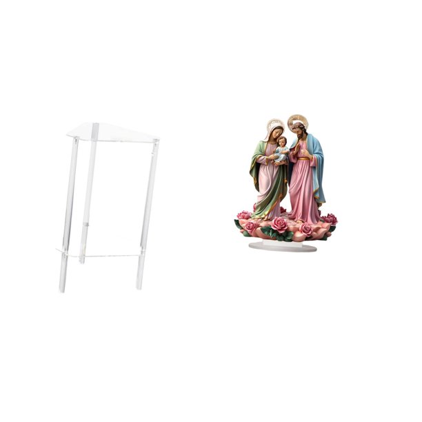Mesita de noche,Mesa auxiliar de acrílico transparente,mesa auxiliar transparente de 2 niveles,Letrero de mesa,Decoración de escritorio acrílica Rincón festivo Decoración del