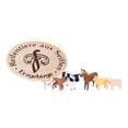 thumbnail image 2 of Alexander Taron 3.5" Dregeno Wooden Farm Animals Chip Box, 2 of 2