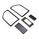 thumbnail image 2 of For 2015-2021 Left Right Side Air Conditioning Vent Decorative Panel Interior Modification Sticker, 2 of 5