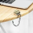 thumbnail image 4 of Luminous Glass Hooks Fluorescent Cosmic Glass Schoolbag Hooks Folded Bag Hooks Hooks For Deskside Hooks Student Gifts, 4 of 6