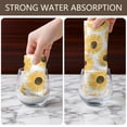 thumbnail image 6 of 6 Pcs Funny Kitchen Towels,Blue Pioneer Flower Striped Pattern Microfiber Dish Towels,Kitchen Tea Towels,Kitchen Towel Set (18" X 26"), 6 of 7