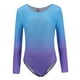 thumbnail image 2 of de Ballet Leotardo de Gimnasia Ropa de Deporte Manga Larga Color Degradado para Niñas de 5-12 6 Salvador Leotardos de gimnasia para niñas, 2 of 9