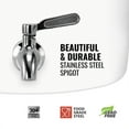 thumbnail image 3 of Geo Sports Porcelain Ceramic B.P.A. & Lead Free 3-5 gallon Jug Capacity Crock Water Dispenser, Stainless Steel Faucet with Included Lid, 3 of 6