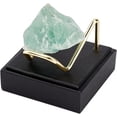 thumbnail image 3 of Acrylic Display Stand 5x5x4cm Gold Metal Arms Display Easel with Acrylic Base Decorative Display Pedestals Acrylic Small Mineral Crystal Display Stand for Gemstone Decor Collectibles, 3 of 9