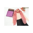 thumbnail image 6 of INSPIRE CHIC Women's Floral Printed Long Scarf, Lightweight Soft Sheer Head Wrap Shawl Scarves for All Season 70.9x27.6" Purple, 6 of 6