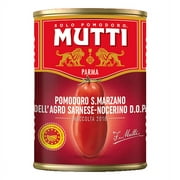 Mutti San Marzano Whole Peeled Tomatoes 14 oz, Can