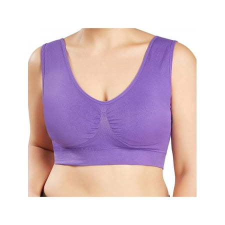 

Women s Plue Size Seamless Comfort Wire-Free Sports Bras