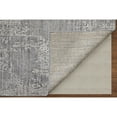thumbnail image 4 of Feizy Eastfield Modern Abstract, Gray, 10' x 14' Area Rug Sheen Handmade Casual Distressed Floor Rug for Living room Bedroom, 4 of 8