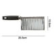 thumbnail image 2 of Potato Crinkle ,less Steel Wavy Slicers Kit, 2 of 3