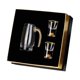 thumbnail image 1 of Juegos de jarras de cristal con vertedor, dispensador de cristal resistente, para regalo de lujo para el hogar 2 copas de hojas de oro, 1 of 9