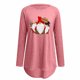 thumbnail image 4 of Sudadera para Mujer Cuello Redondo Sudaderas Moda Estampado Manga Larga Cómodo Transpirable Tops Odeerbi ODB-5, 4 of 5