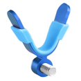 thumbnail image 4 of koolsoo Stainless Steel Kayak Bridge Rack Support Clamp Blue, 4 of 6