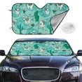 thumbnail image 2 of Daiia Alapaca in Boho Windshield Sun Shade for Car SUV Truck (Small ), Car Sun Shade Windshield, Car Shades for Front Windows, Sunshade for Car Windshield, 2 of 7