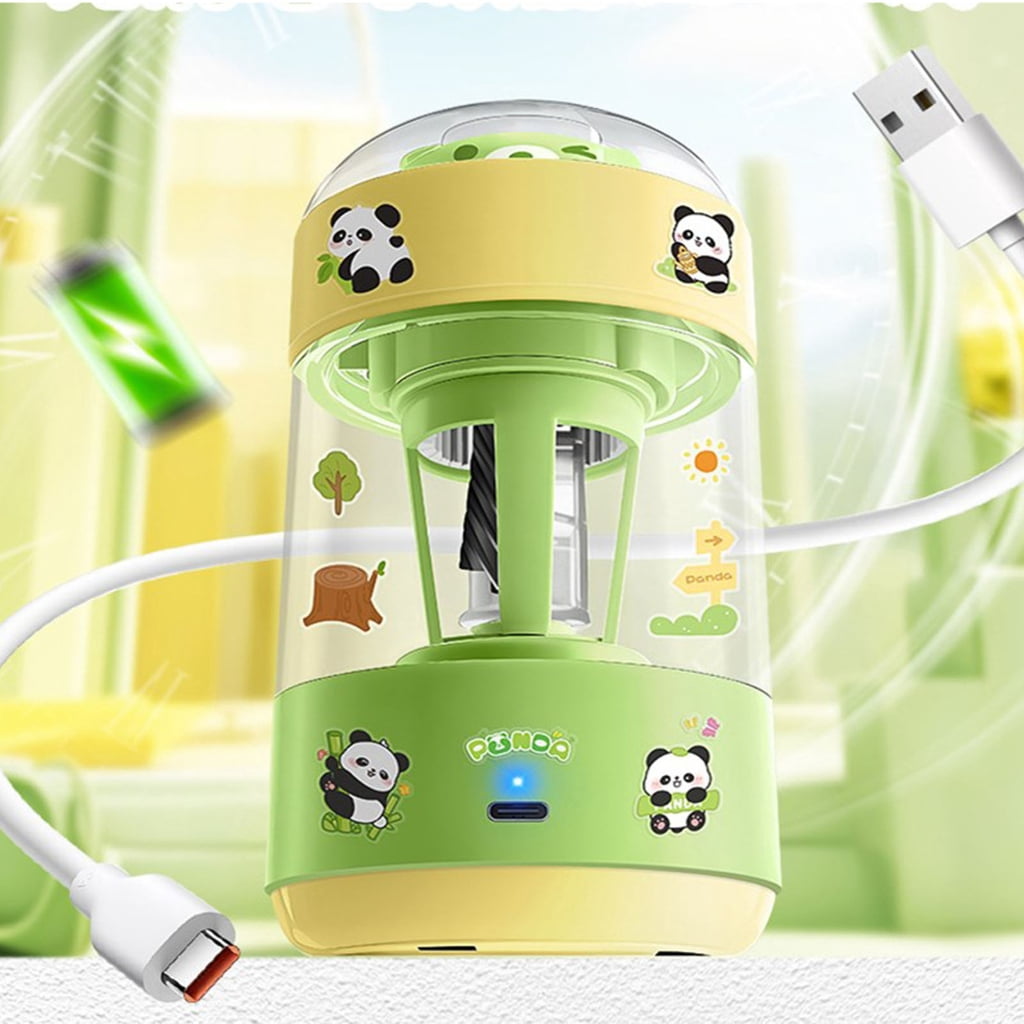 USB Automatic Electric Pencil Sharpener Auto Stop 3 Thickness Adjustable for 6mm-8mm Drawing Pencils Soft/Hard Charcoals
