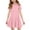 #A09-Pink, variant on XADYUY Girls Summer Dress Size 7-8 Casual A-Line Short Sleeve Midi Dress Solid Crew Neck Sundresses Basic Swing Dresses with Pockets,11-12Years,White