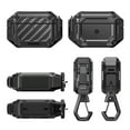 thumbnail image 6 of SUPCASE for Apple AirPods Pro 3 Case with Lock & Carabiner, [IP68 Waterproof] [Military-Grade Protection] [Supports Wireless Charging] Anti-Scratch Hard Shell Cover for AirPods Pro 3rd Gen, Black, 6 of 6