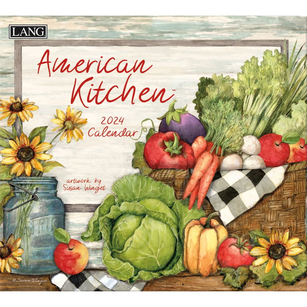 lang-companies-american-kitchen-2024-wall-calendar-walmart