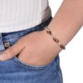 thumbnail image 2 of Sterling Silver Honey Baltic Amber Bracelet "Elena", Amber Jewelry Collection, 2 of 5