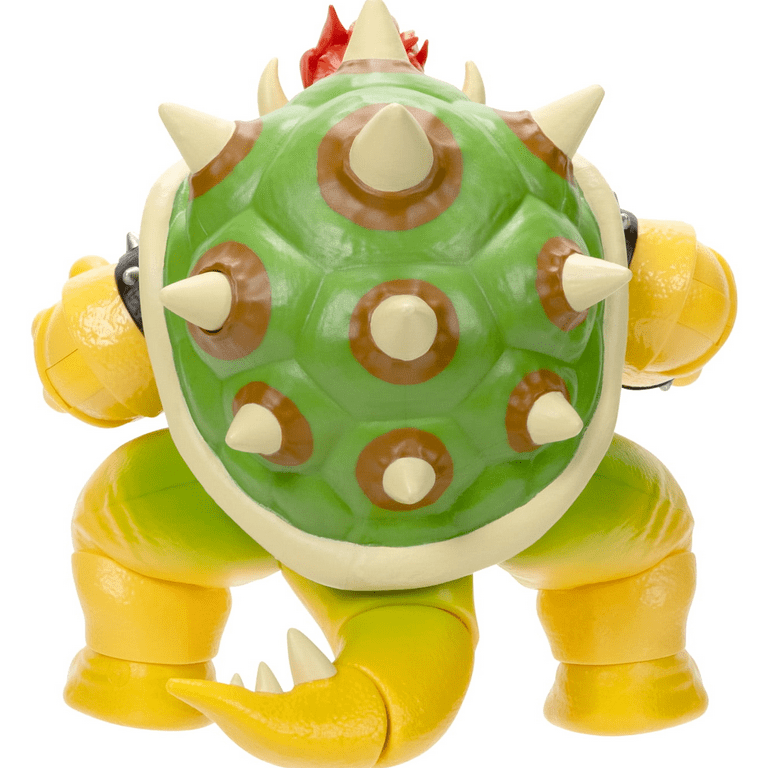  The Super Mario Bros. Movie 7-Inch Feature Bowser Action Figure  with Fire Breathing Effects : Toys & Games