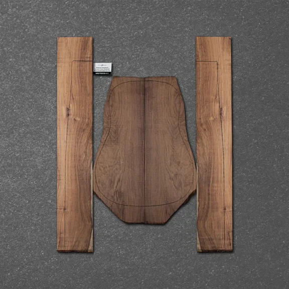 Honduran Rosewood Acoustic Guitar Back and Sides Dreadnought (DT) Set – HRDT000036-3.3