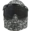 JT Elite Alpha LE Single Goggle, White Skull