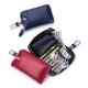 thumbnail image 2 of Llavero de cuero para coche, cartera para llaves, llavero multifuncional con cremallera, 2 of 5