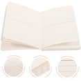 thumbnail image 3 of 1 Book of A6 Refill Papers Notebook Replacement Bound Papers Lined Refill Papers for Notebook Cover, 3 of 8
