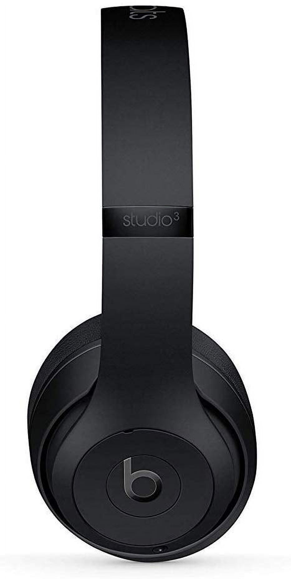 Beats by Dr. Dre Beats Studio3 Bluetooth Over Ear Headphones, Black (Refurbished)