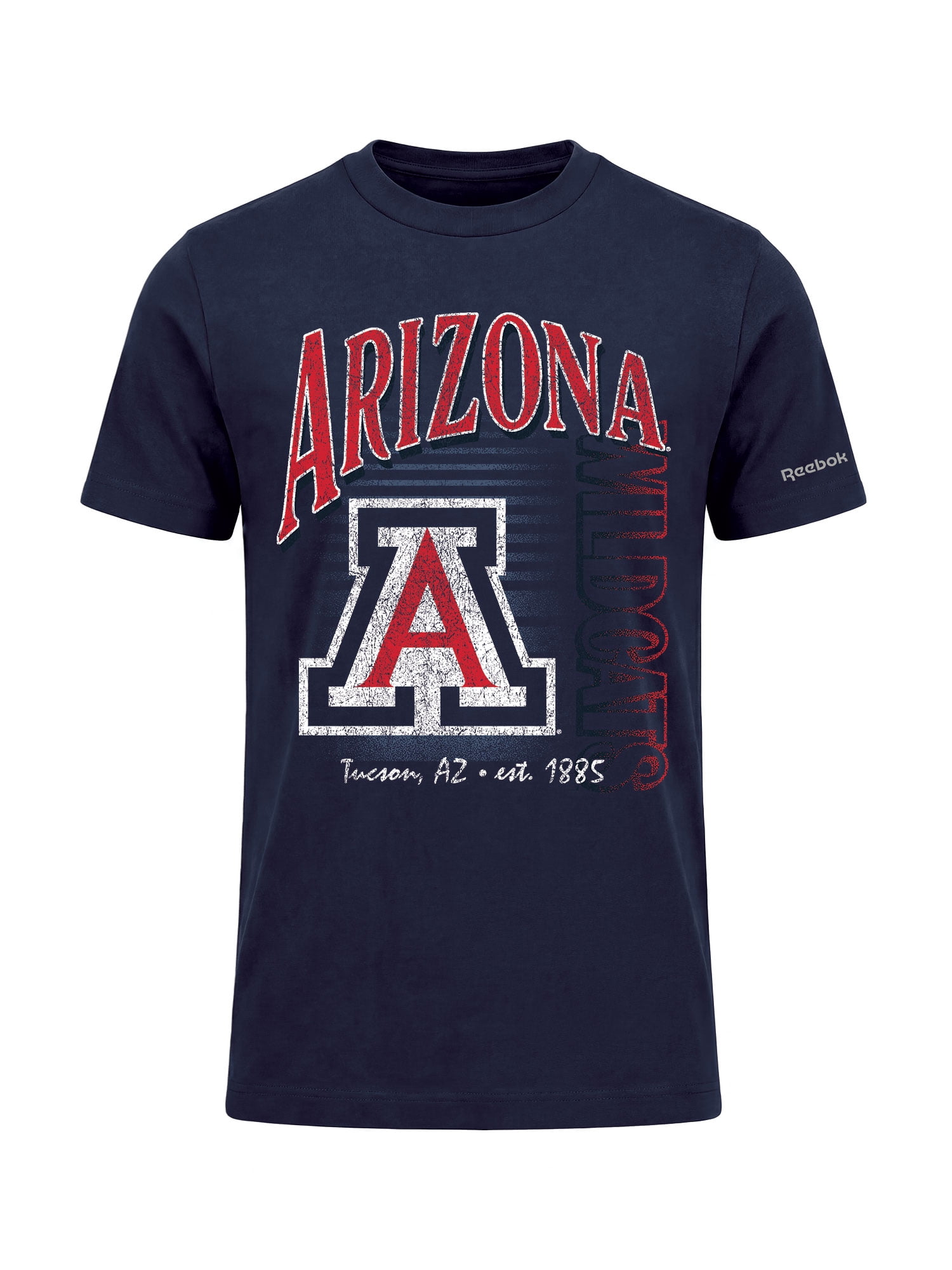 Arizona Wildcats Reebok Mens Crew Neck Short Sleeve T-Shirt