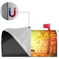 thumbnail image 4 of Deer Animal Autumn Forest Mailbox Magnetic Post Mailbox Cover Garden Decor Outdoor Large 25.5" X 21", 4 of 5