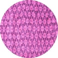 thumbnail image 1 of Ahgly Company Indoor Round Persian Pink Traditional Area Rugs, 4' Round, 1 of 4