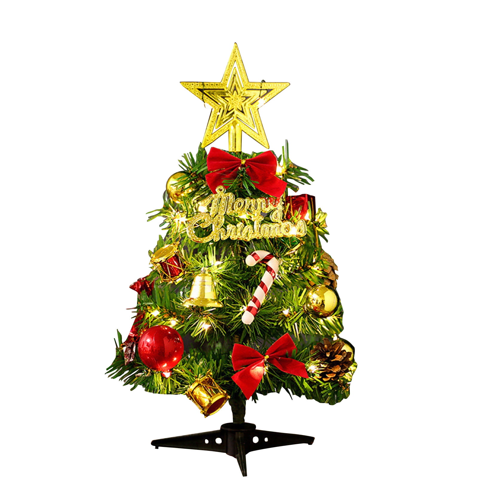 Firlar Hanging Ornaments Led Artificial Merry Christmas Pendant Mini Glow Gift Tabletop Party Decor Holiday Celebration Tree Walmart Com